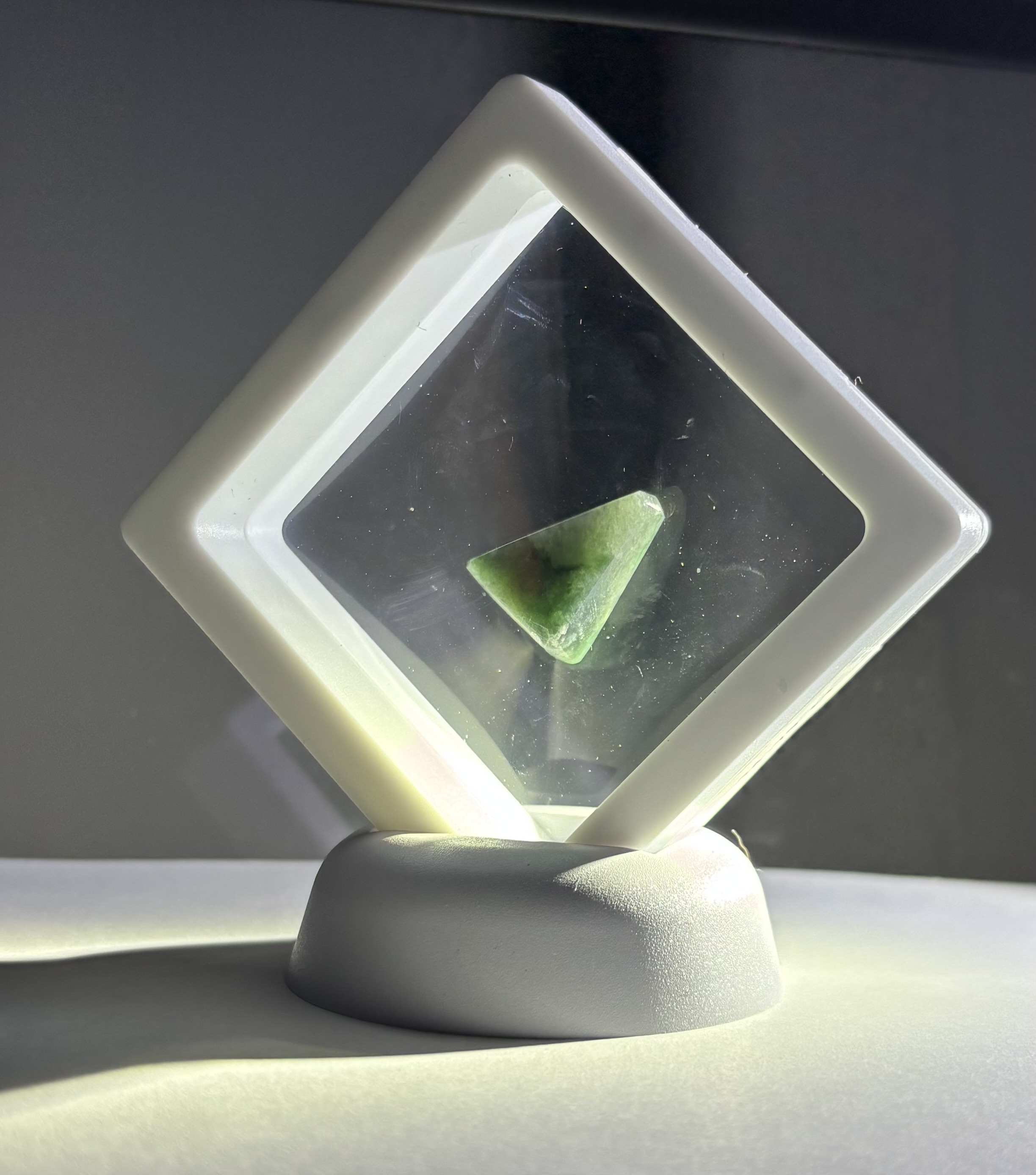 24.79 ct Fei Cui Type A Burmese jadeite gemstone