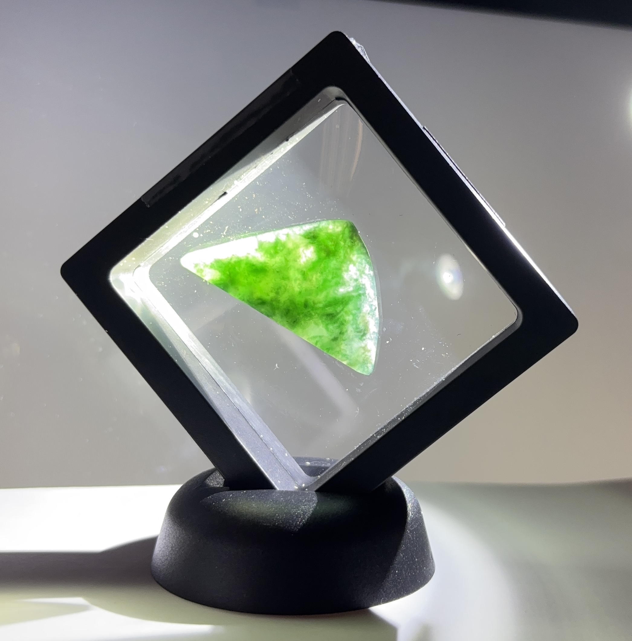 30+ ct Fei Cui Type A Burmese jadeite gemstone